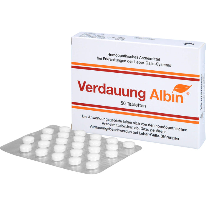 Verdauung Albin Tabletten, 50 St TAB