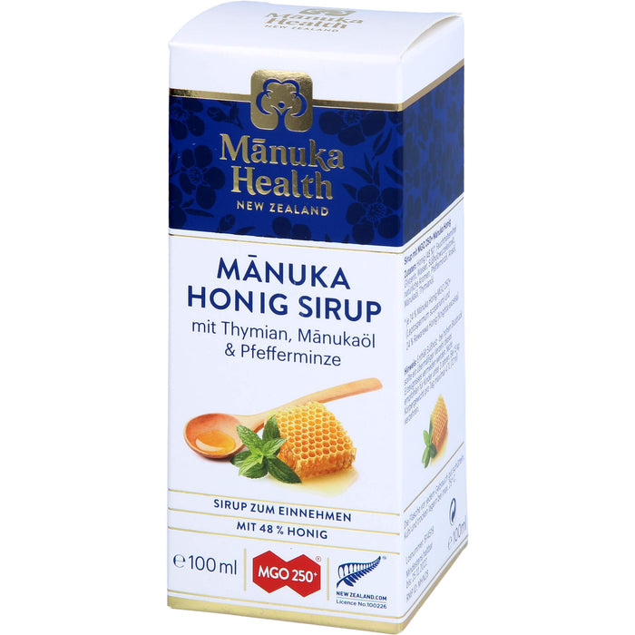 Manuka Health MGO 250+ Manuka Honig Sirup, 100 ml Lösung