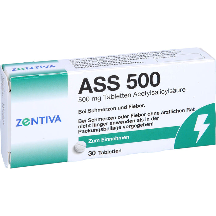 ASS 500, Tabletten, 30 St TAB