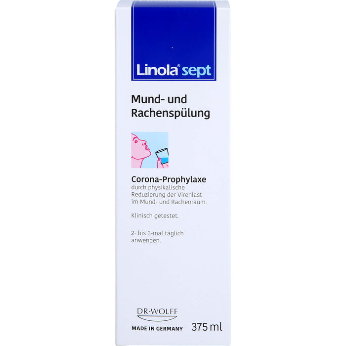 Linola sept Mund- und Rachenspülung, 375 ml Solution