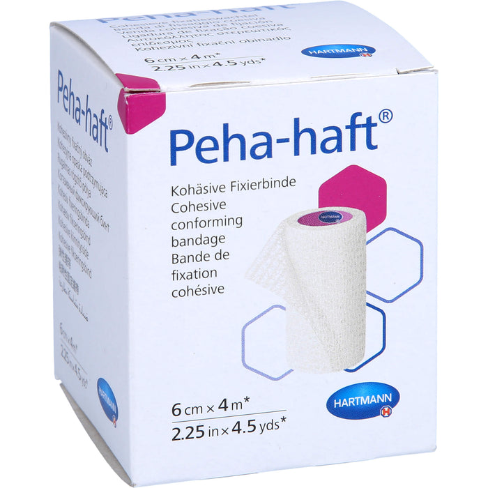 Peha Haft Fixierbinde latexfrei 6 cm x 4 m OTC, 1 pc Bandage