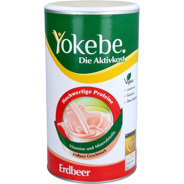 Yokebe Erdbeer lactosefrei NF2, 500 g PUL