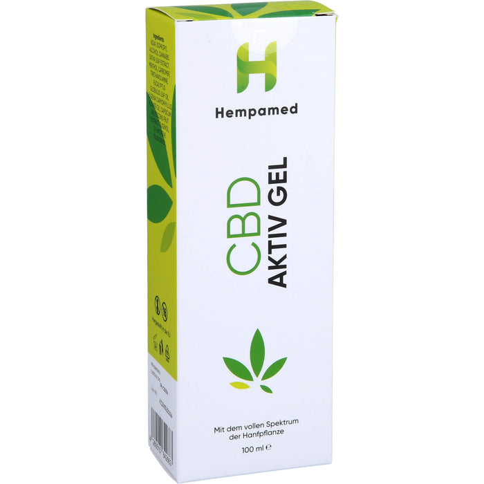 Hempamed AKTIV CBD GEL (550mg), 100 ml GEL