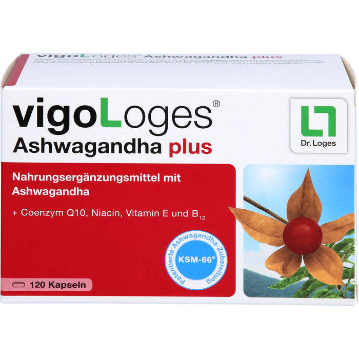 vigoLoges Ashwagandha plus Kapseln, 120 pcs. Capsules