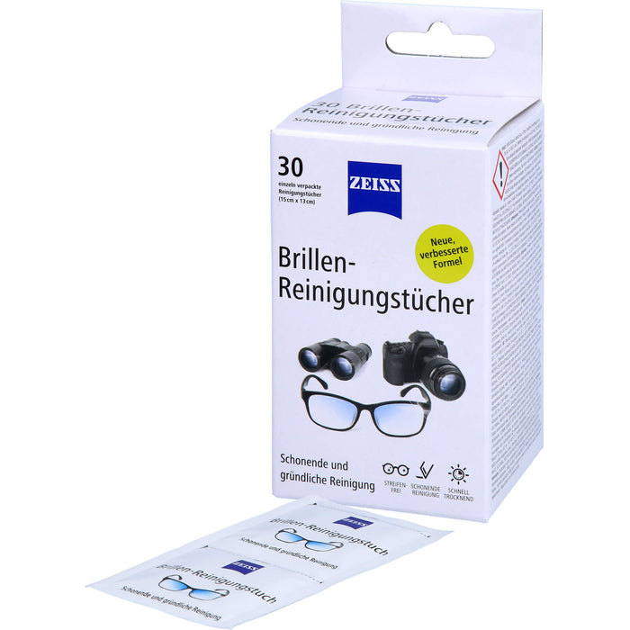 ZEISS Brillen-Reinigungstücher, 30 pcs. Cloths