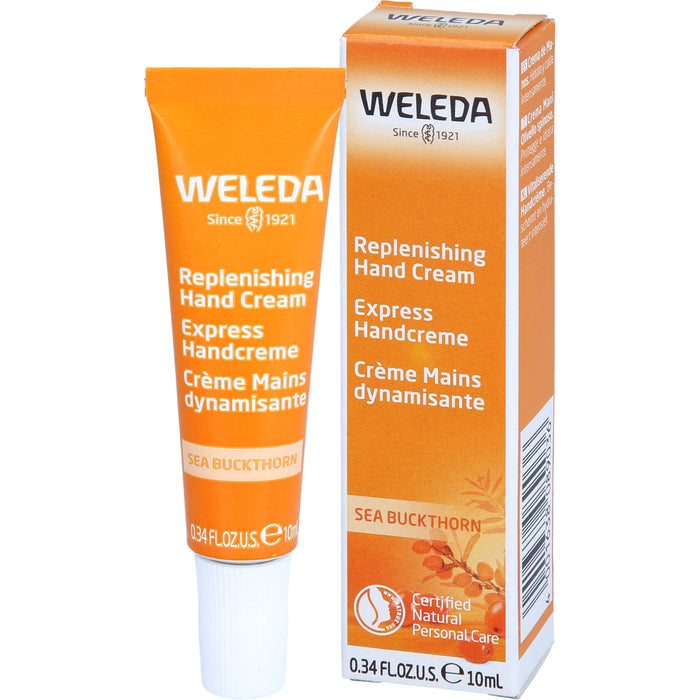 WELEDA SANDDORN Express Handcreme, 10 ml CRE