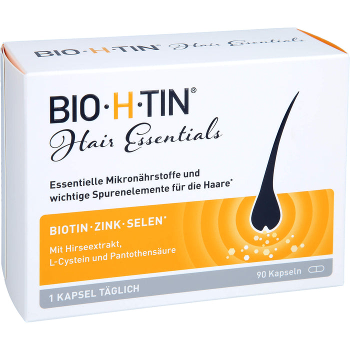 BIO-H-TIN Hair Essentials Mikronährstoff-Kapseln für die Haare, 90 pcs. Capsules