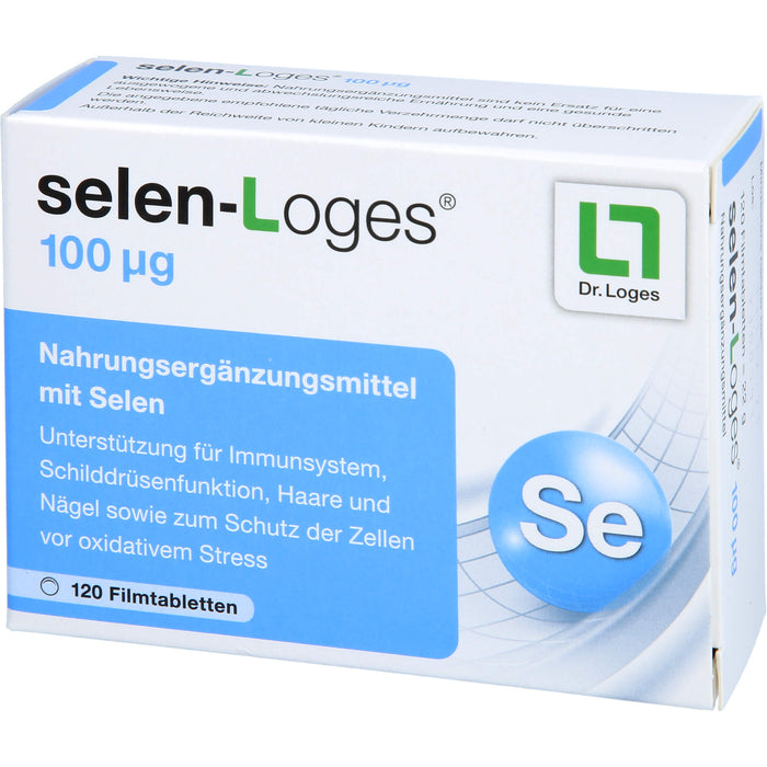 selen-Loges 100 ug Tabletten, 120 St., 120 St. Tabletten