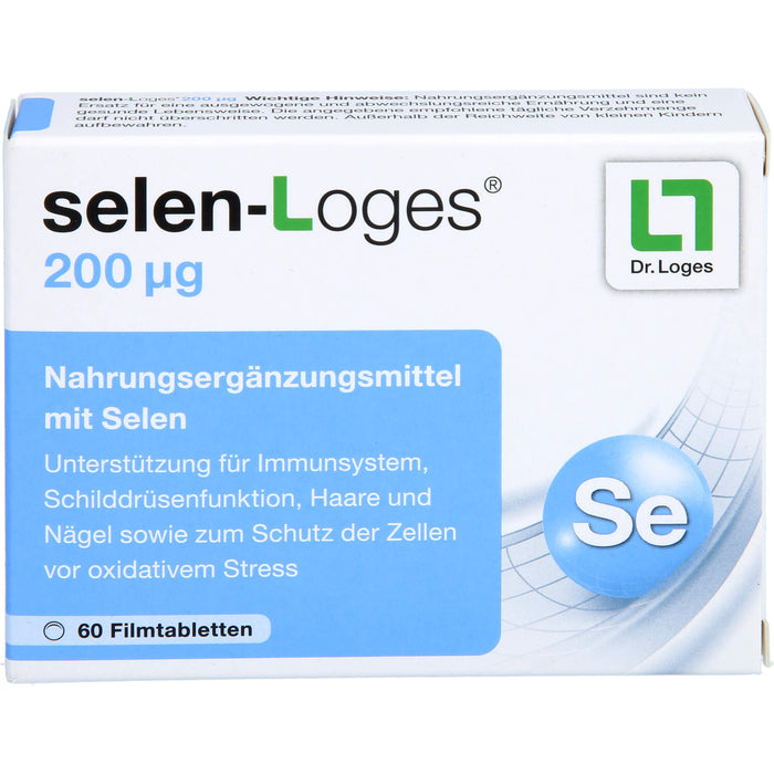 selen-Loges 200 µg Tabletten, 60 pcs. Tablets