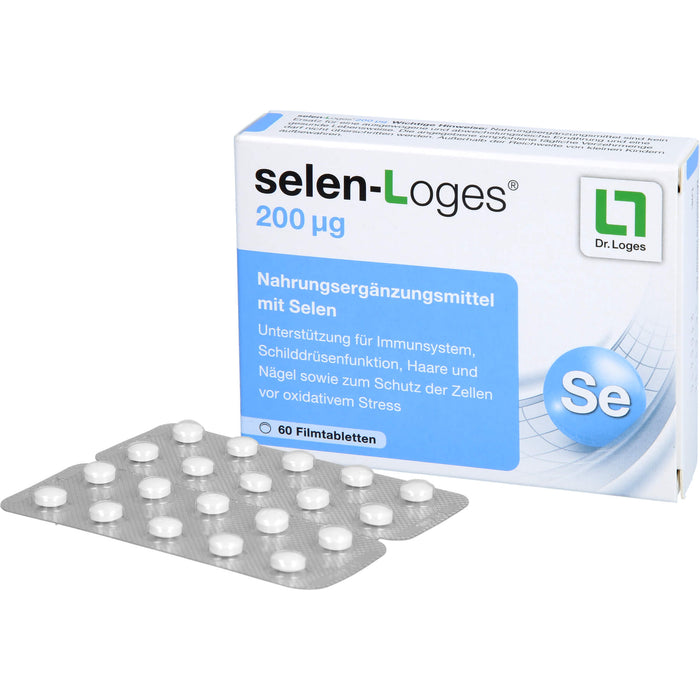 selen-Loges 200 µg Tabletten, 60 pc Tablettes