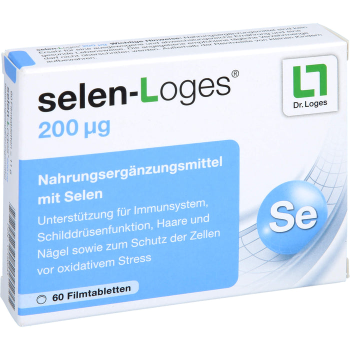 selen-Loges 200 µg Tabletten, 60 pc Tablettes