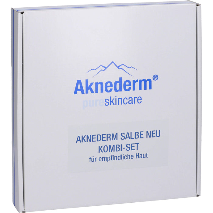 Aknederm Salbe Neu Kombiset für empfindliche Haut, 1 P KPG