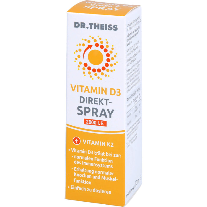 Dr. Theiss Vitamin D3 Direkt-Spray, 20 ml Spray