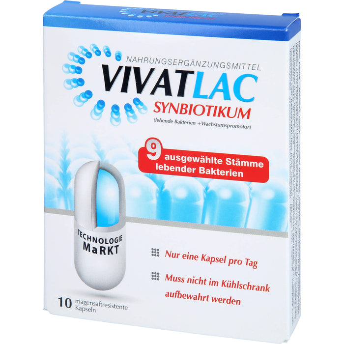 VIVATLAC Synbiotikum Kapseln, 10 pcs. Capsules