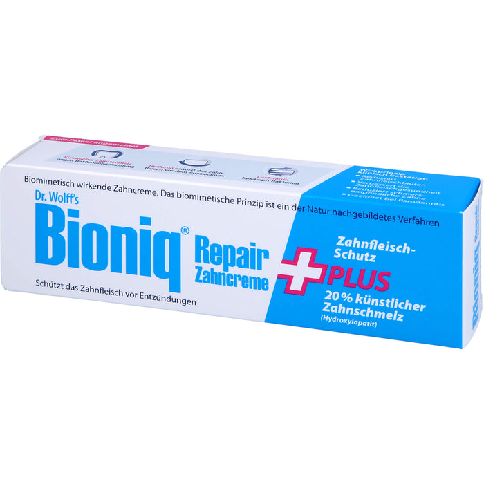 Bioniq Repair-Zahncreme Plus, 75 ml Dentifrice