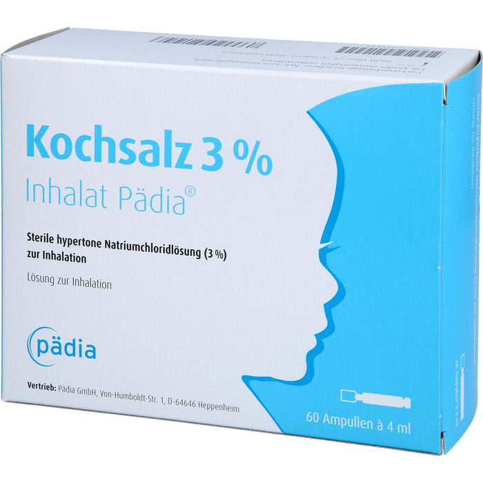 Kochsalz 3 % Inhalat Pädia, 60 pc Ampoules