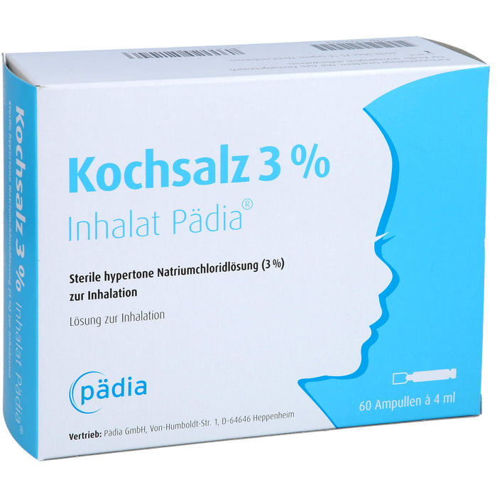 Kochsalz 3 % Inhalat Pädia, 60 pc Ampoules