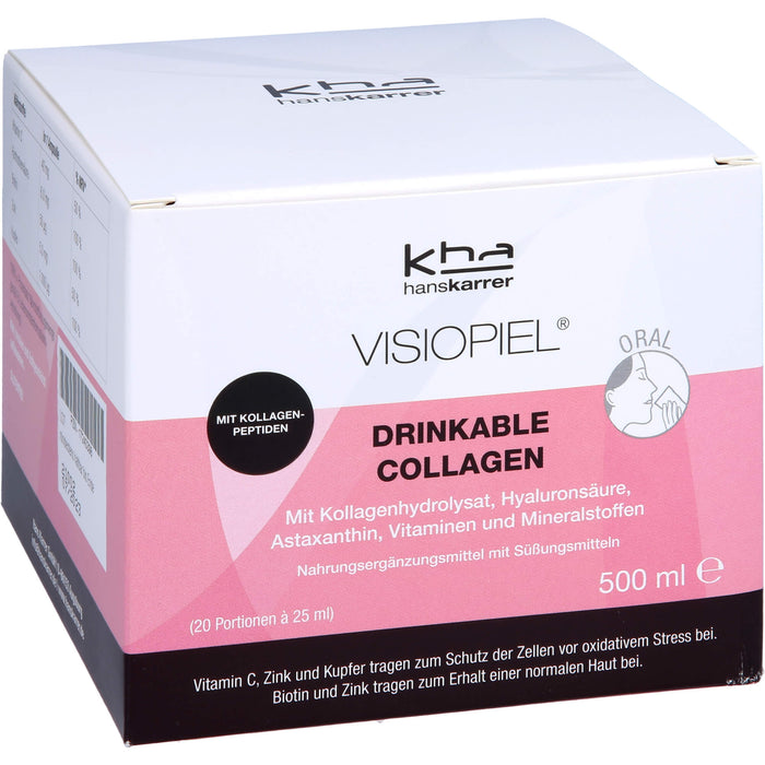 Visiopiel Drinkable Collagen, 20X25 ml FLU