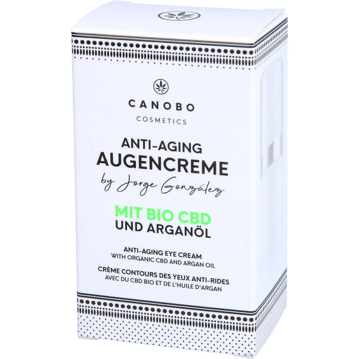 Canobo Augencreme Bio CBD, 15 ml AUC