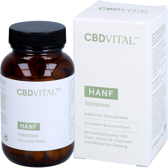 CBD VITAL Hanf Antistress, 60 St KAP