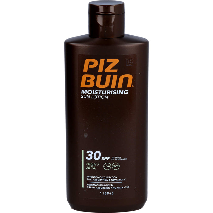 Piz Buin Moisturising Sun Lotion LSF 30, 200 ml LOT