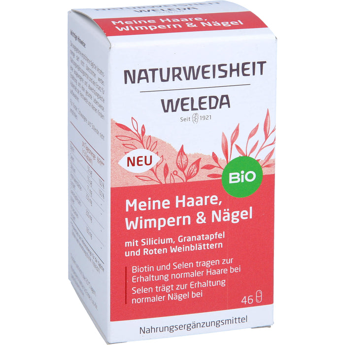 WELEDA NATURWEISHEIT Meine Haare Wimpern & Nägel, 46 St KAP