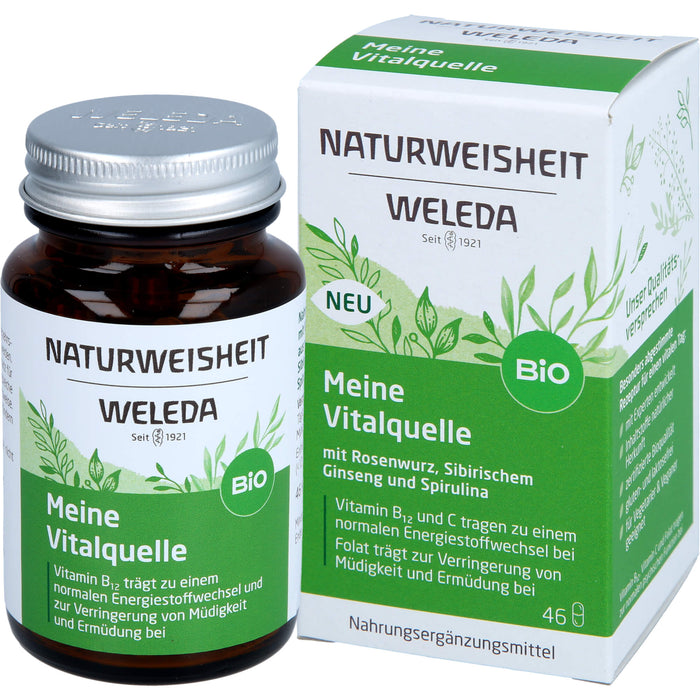 WELEDA NATURWEISHEIT Meine Vitalquelle, 46 St KAP