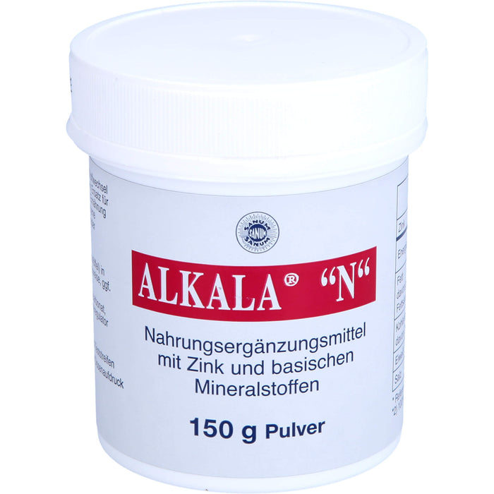 ALKALA N Pulver trägt zu einem normalen Säure-Basen-Stoffwechsel bei, 150 g Pulver