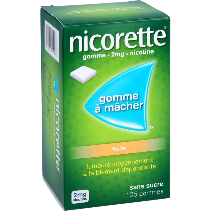 Nicorette 2mg Freshfruit, 105 St KGU