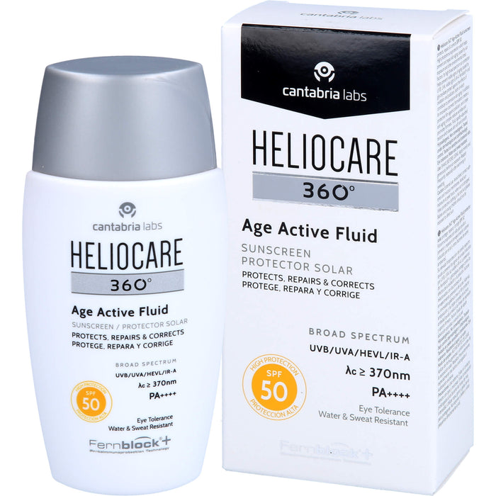 Heliocare 360 Grad Age Active Fluid SPF 50, 50 ml GEL