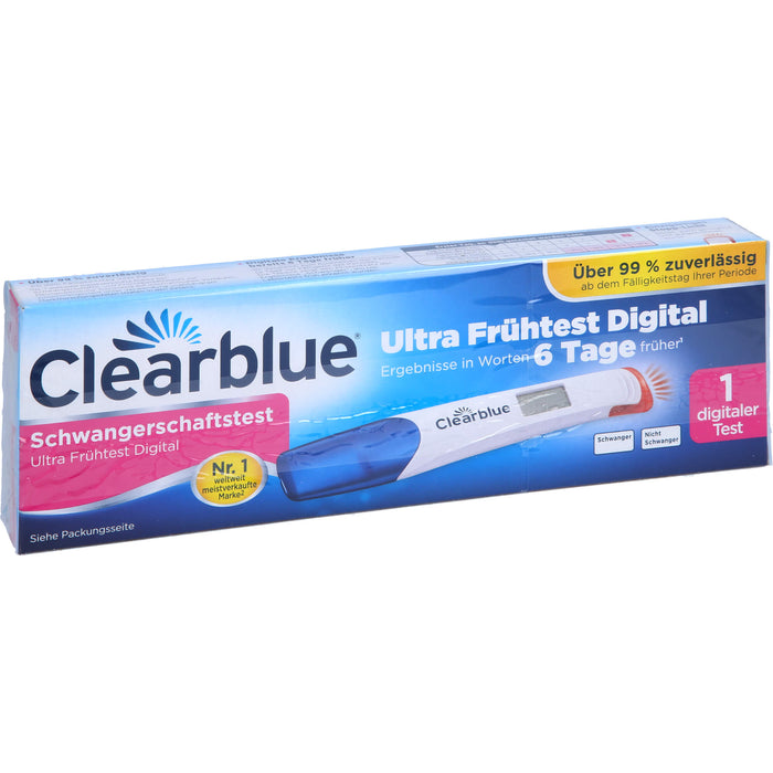 Clearblue Schwangerschaftstest Ultra Frühtest Dig, 1 pc Test