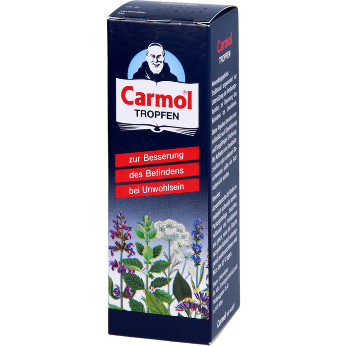 Carmol Tropfen zur Besserung des Befindens bei Unwohlsein, 40 ml Lösung