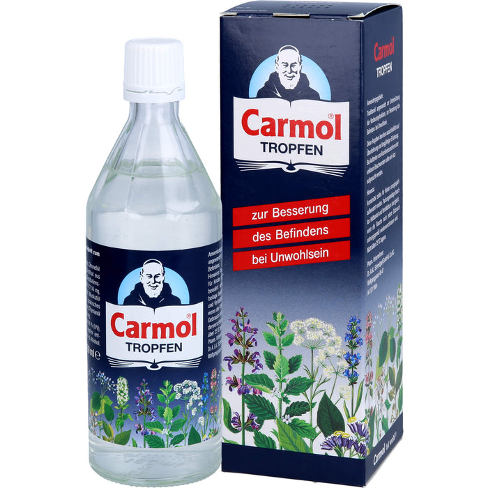 Carmol Tropfen zur Besserung des Befindens bei Unwohlsein, 160 ml Lösung