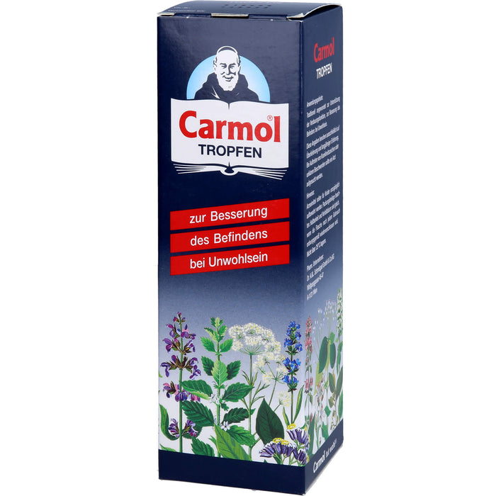 Carmol Tropfen zur Besserung des Befindens bei Unwohlsein, 160 ml Lösung