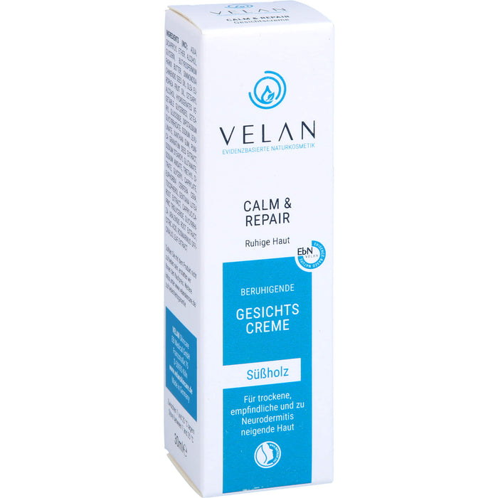 VELAN CALM&REPAIR GESICHTSCREME RUHIGE HAUT, 30 ml CRE