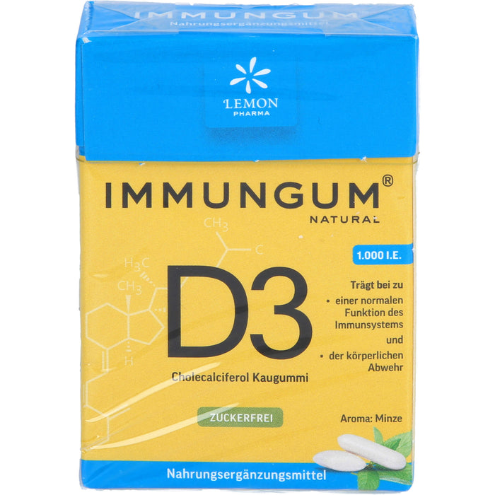 VITAMIN D3 IMMUNGUM, 28 g KGU