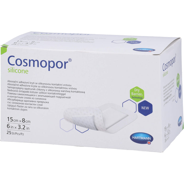 Cosmopor silicone 15x8cm P25, 25 St VER