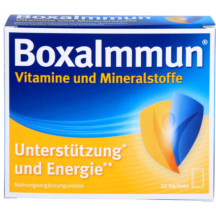 BoxaImmun Vitamine und Mineralstoffe Beutel, 12 pcs. Sachets