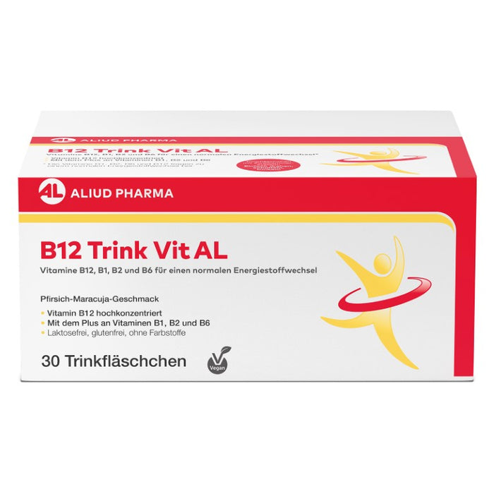 B12 Trink Vit AL Trinkfläschchen, 30 pcs. Drinking bottle