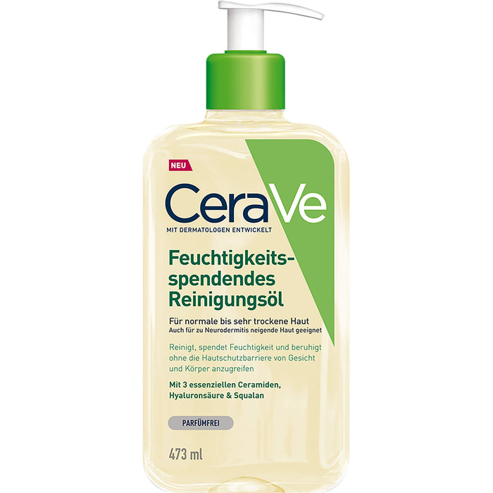 CeraVe feuchtigkeitsspendendes Reinigungsöl, 473 ml Huile