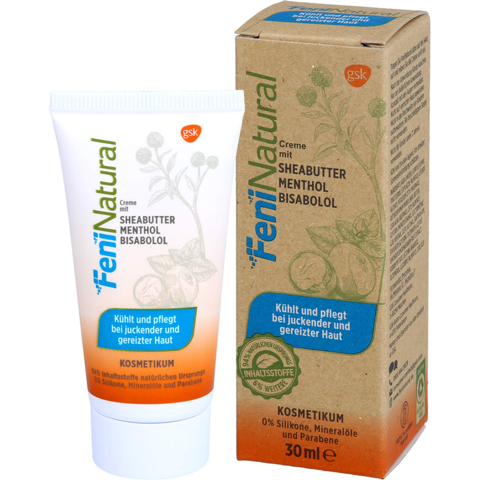 FeniNatural Creme kühlt und pflegt bei juckender und gereizter Haut, 30 ml Crème