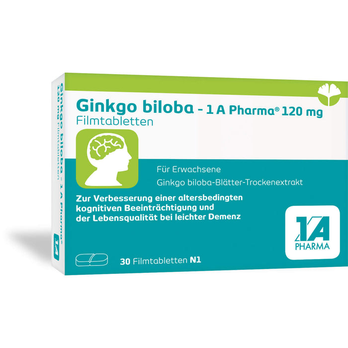 Ginkgo Biloba 1a Pharma120, 30 St FTA