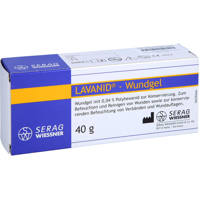 LAVANID Wundgel mit 0,04% Polihexanid, 1X40 g GEL