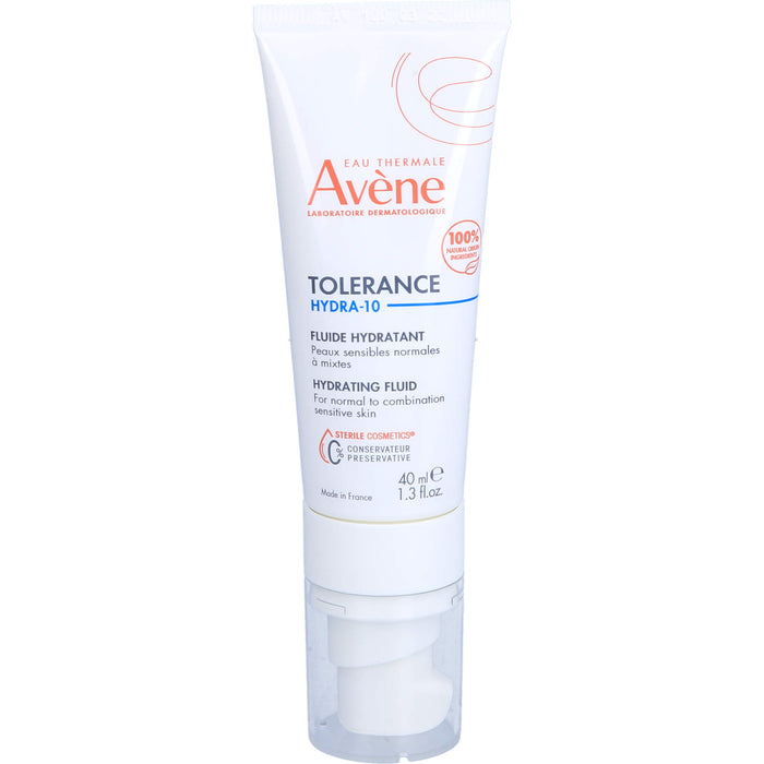 Avène Tolerance Hydra-10 Feuchtigkeitsfluid für empfindliche, normale Mischhaut, 40 ml Crème