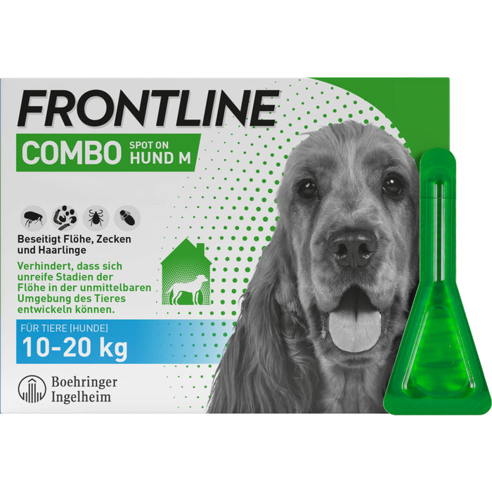 Frontline Combo Spo Hund M, 3 St LOE