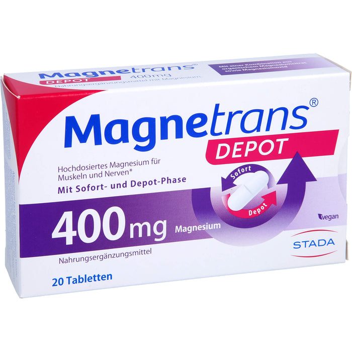 Magnetrans Depot 400mg, 20 St TAB