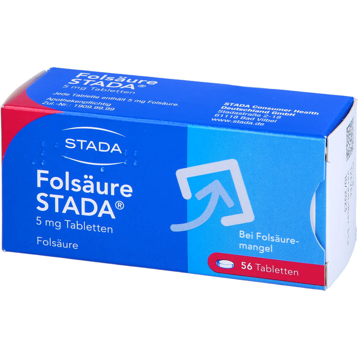 Folsaeure Stada 5mg, 56 St TAB