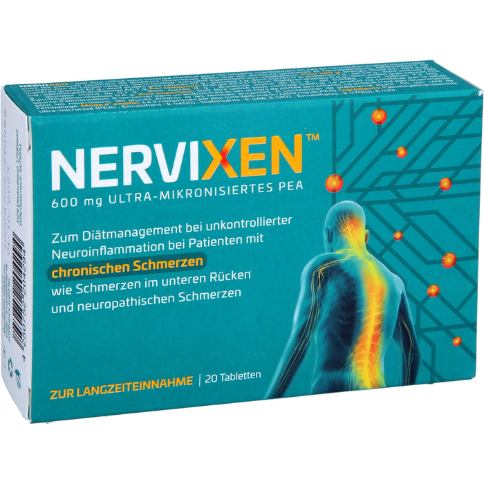 NERVIXEN Tabletten bei chronischen Schmerzen, 20 St. Tabletten