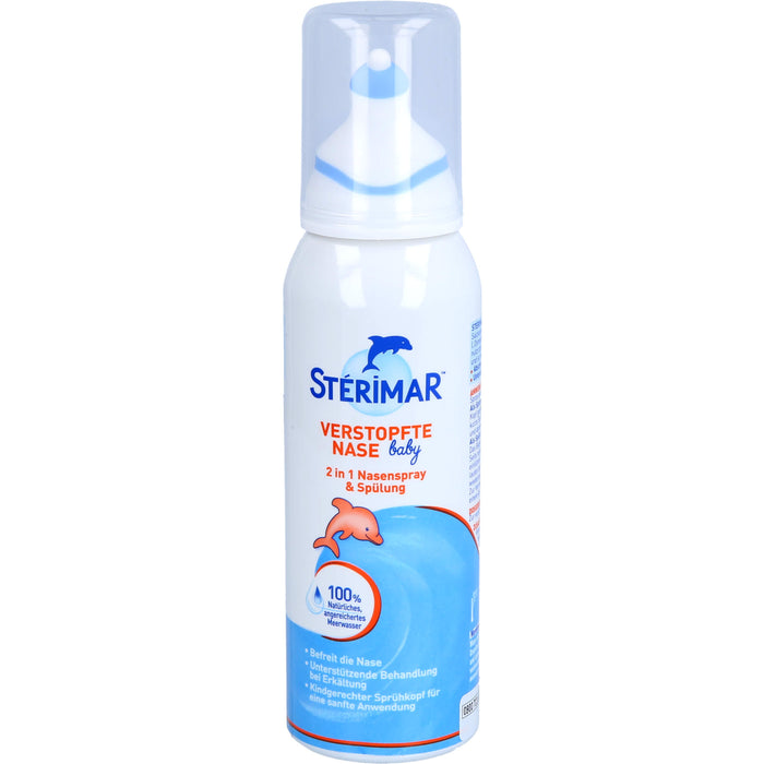 Sterimar Nasenspray Verstopfte Nase Baby, 100 ml NAS