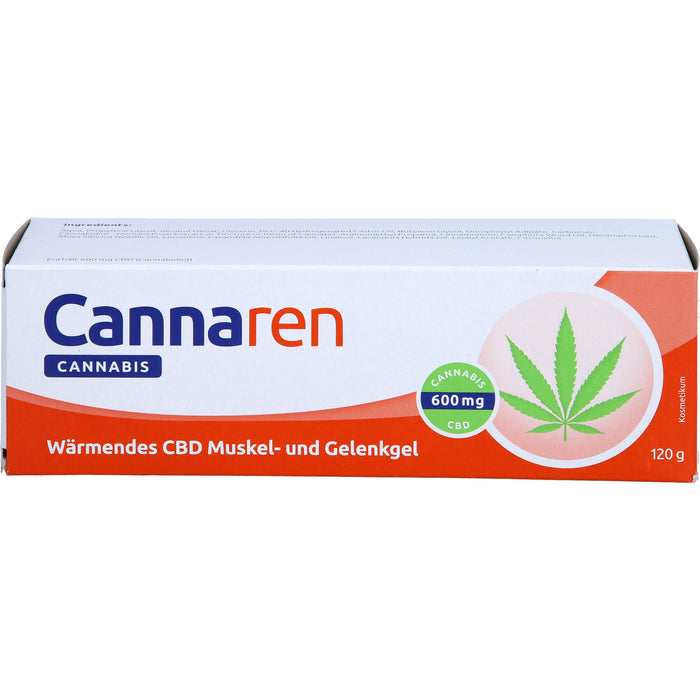 Cannaren Cannabis CBD Gel, 120 g GEL